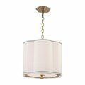 Hudson Valley Sweeny 3 Light Pendant, 7915-AGB 7915-AGB
